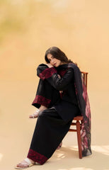 Luxury Embroidered 3-Piece Suit
