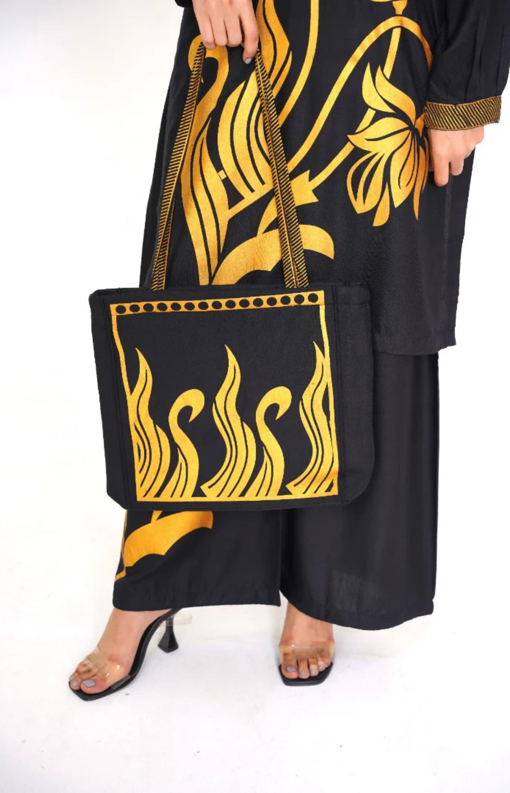 Petal Bag - 3pc - Black