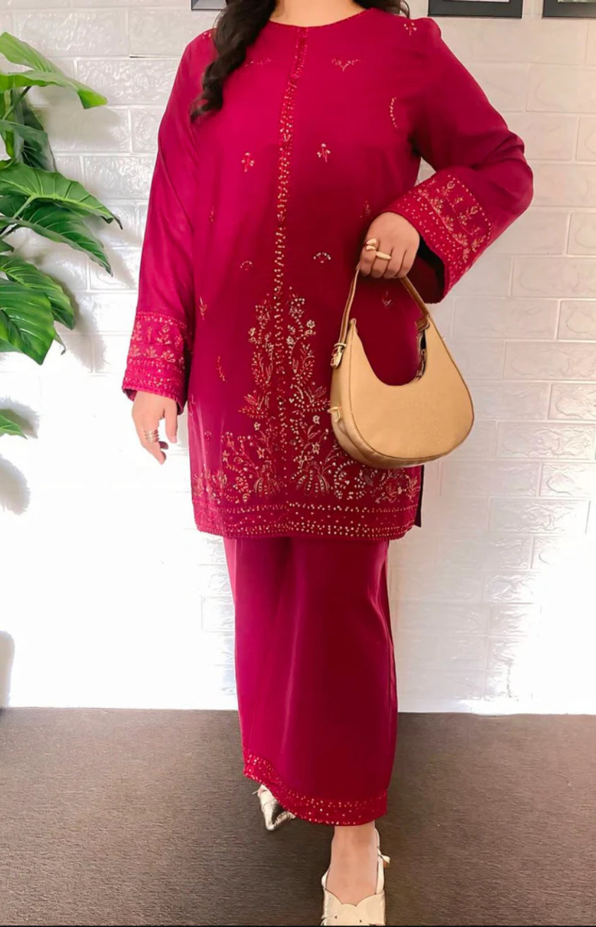 JENIFER EMBROIDED 2PC