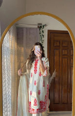 KHADDI NET STICHED 2PCS