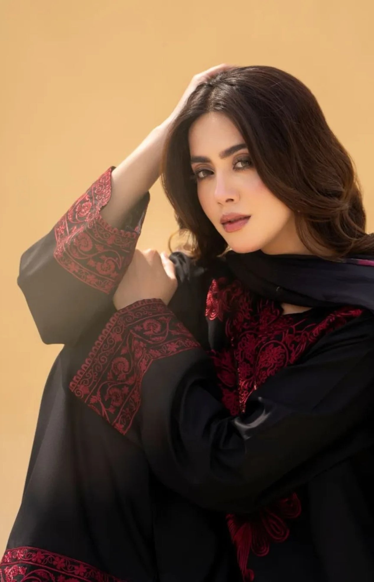 Luxury Embroidered 3-Piece Suit